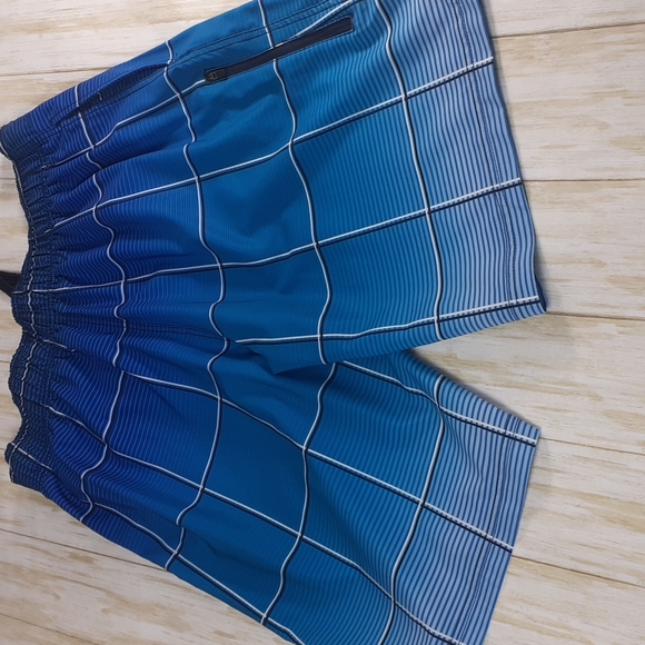 OP Men's Swim Trunks Size M (32-34) Blue - Picture 4 of 10